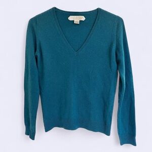 Bloomingdale’s COLLECTION FIFTY NINE | Teal Cashmere Sweater